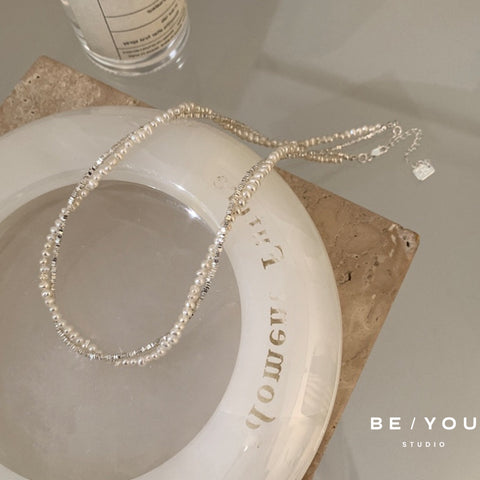 Pearl & Shine Duo Necklace