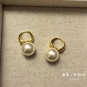 French Vintage Pearl Earrings