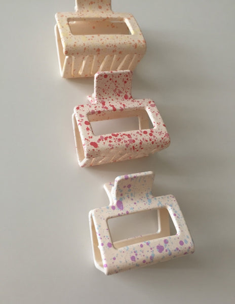 Spray Paint Small Hair Claw