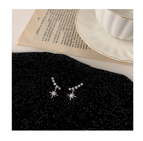 Zircon Starlight Ear Studs Earrings