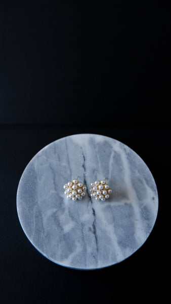 Pearl Stud Earrings
