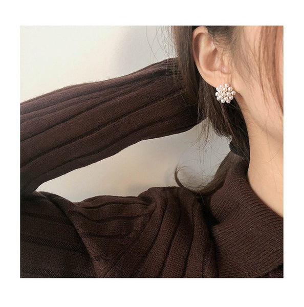 Pearl Stud Earrings