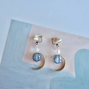 Non-Piercing Celestial Clip on Earrings