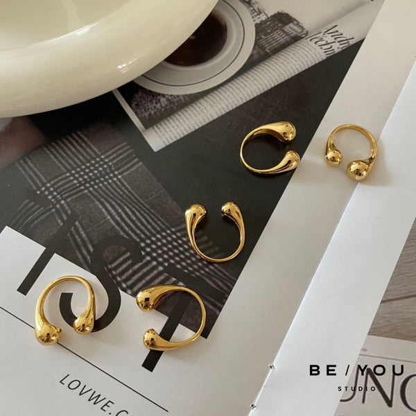 Gold Opening Statement Ring
