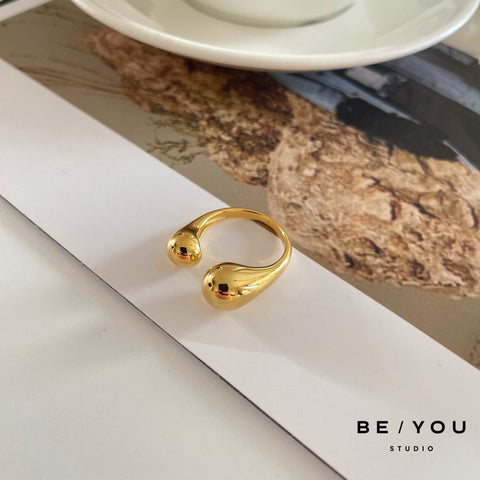 Gold Opening Statement Ring