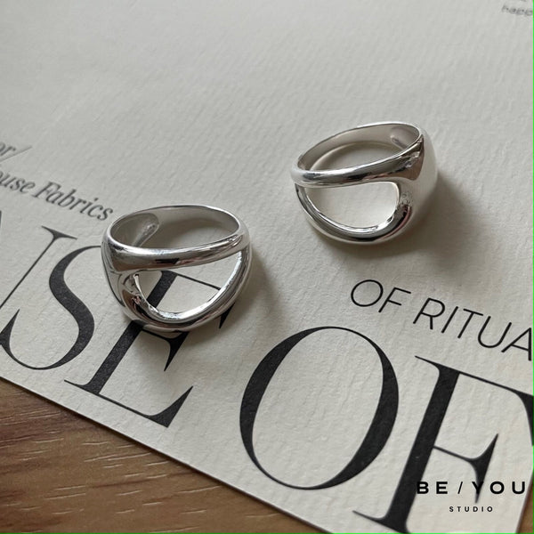 Silver Statement "Chunky" Ring