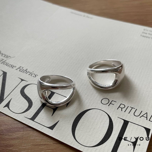 Silver Statement "Chunky" Ring